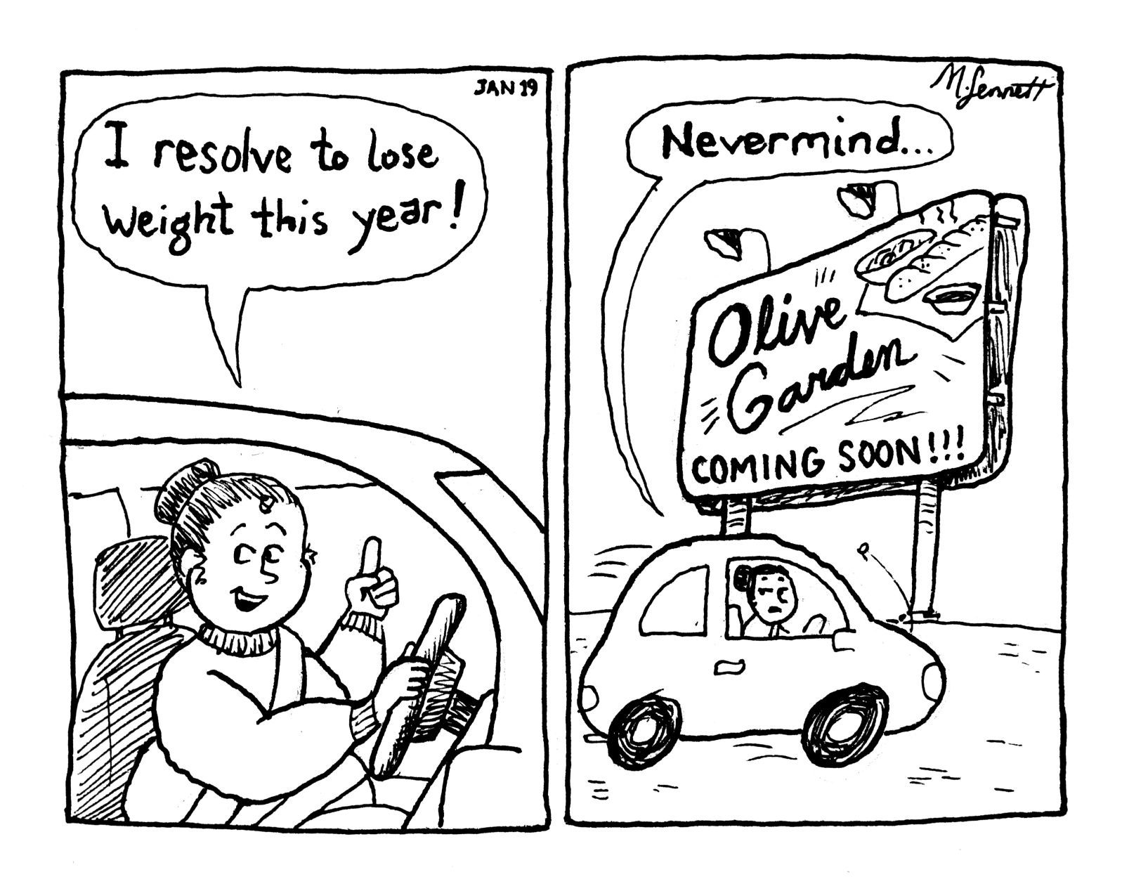 Sunday cartoon